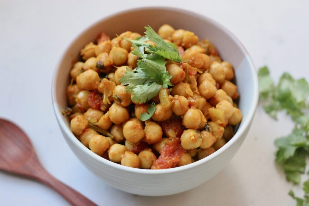 simple chickpea curry