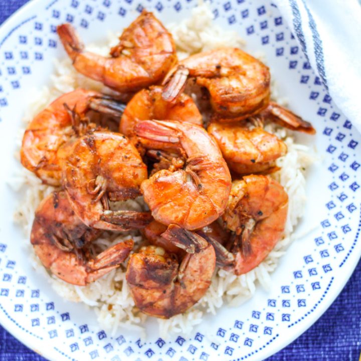 Easy Sweet and Spicy Shrimp - Eats by April