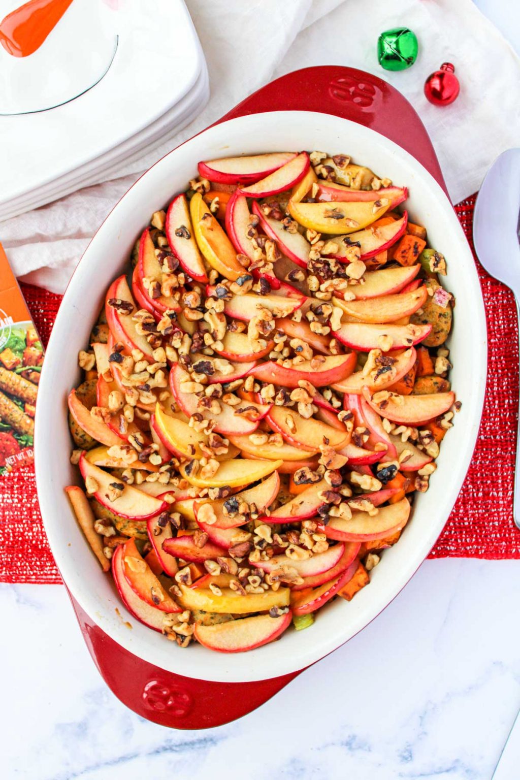 Sweet Potato and Apple Hash with Superfood Brekkie Links Eats by April