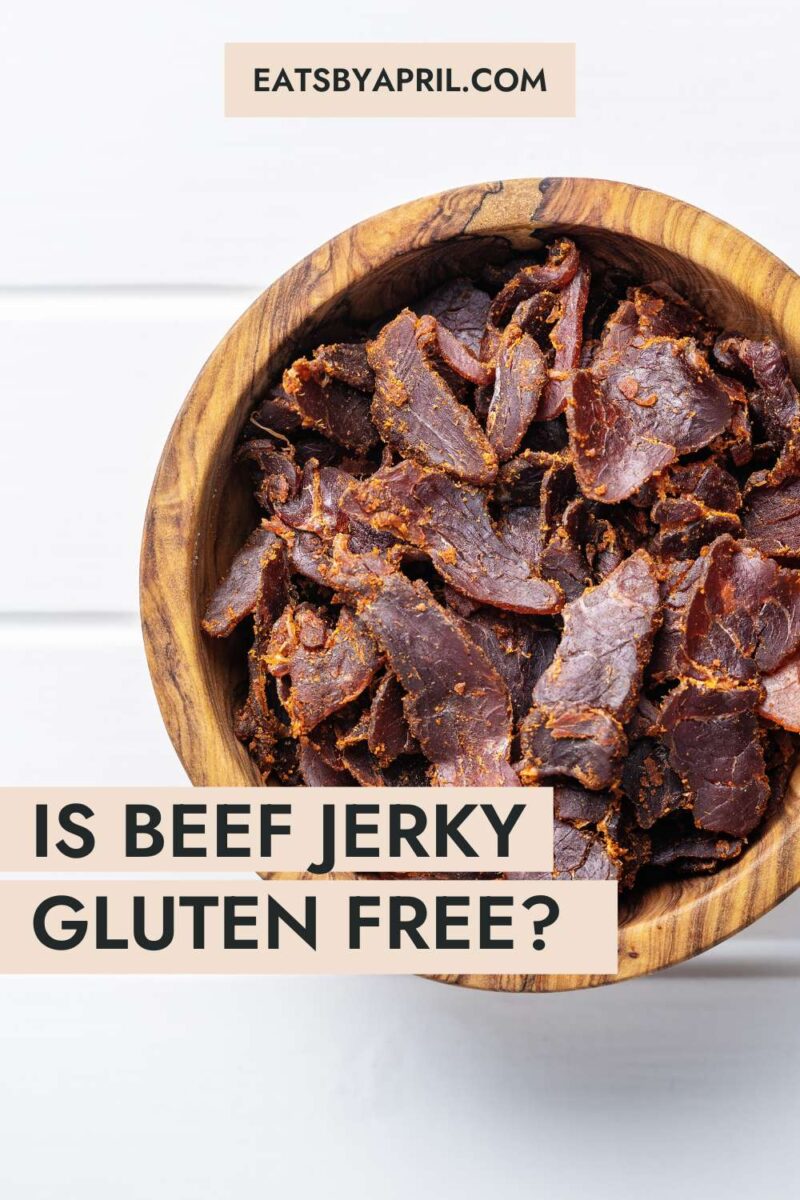Beef jerky in a bowl.